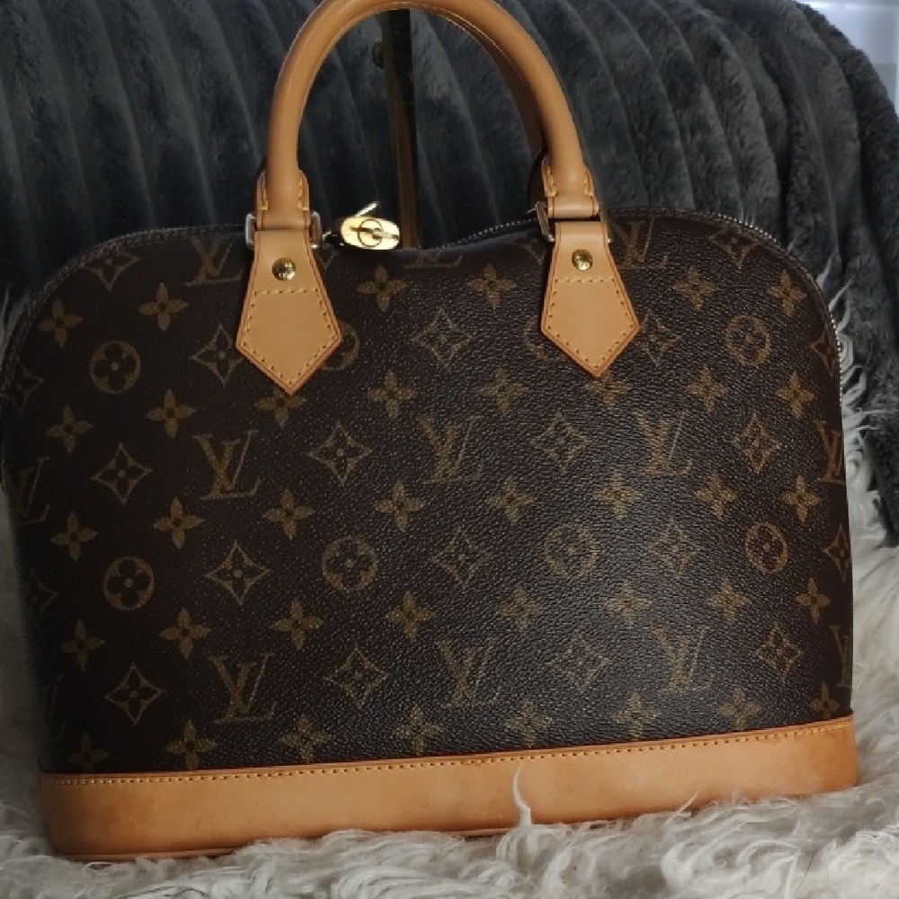 Louis Vuitton Brown Monogram Handbag